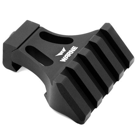 Adaptateur Warne Aluminium Picatinny Latéral 45 Degrès