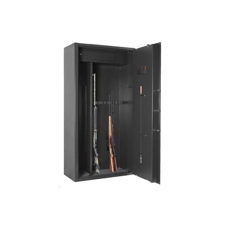 ARMOIRE FORTE 20 ARMES + ÉTAGÈRES ET SERRURE ÉLECTRONIQUE GAPER