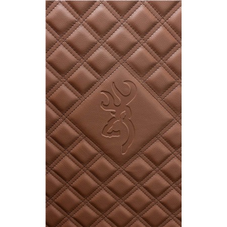 ARMOIRE FORTE BROWNING CUIR ET BOIS 8 ARMES HERITAGE