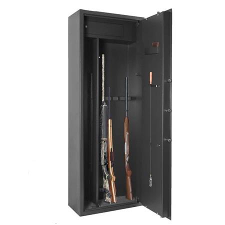 ARMOIRE FORTE ELITE ALPHA 6 OU 12 ARMES AVEC LUNETTE - ETAGERE AMOVIBLE - COFFRE INT