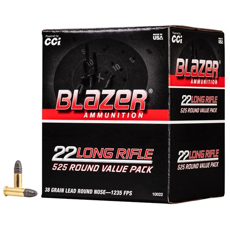 Balle 22Lr Cci Blazer - 38Gr - Calibre 22 Long Rifle