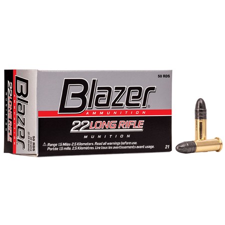 Balle 22Lr Cci Blazer - 40Gr - Calibre 22 Long Rifle