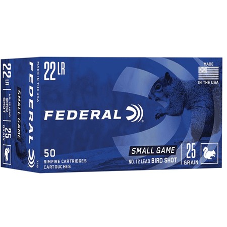 Balle 22Lr Federal Bird Shot - Calibre 22 Long Rifle