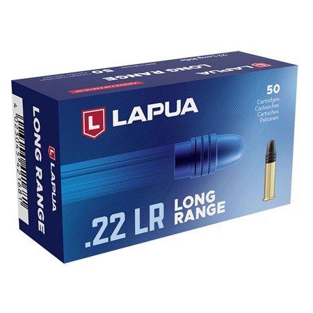 Balle 22Lr Lapua Long Range - 40Gr - Calibre 22 Long Rifle