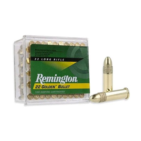 Balle 22Lr Remington Golden Bullet - 40Gr - Calibre 22Lr