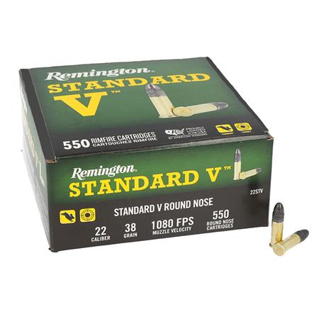 Balle 22Lr Remington Standard V - 38Gr - Calibre 22Lr