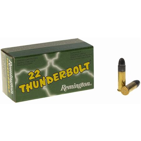 Balle 22Lr Remington Thunderbolt - 40Gr - Calibre 22Lr