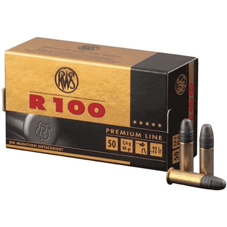 Balle 22Lr Rws R100 Matchless Precision - 50Gr - Calibre 22 Long Rifle