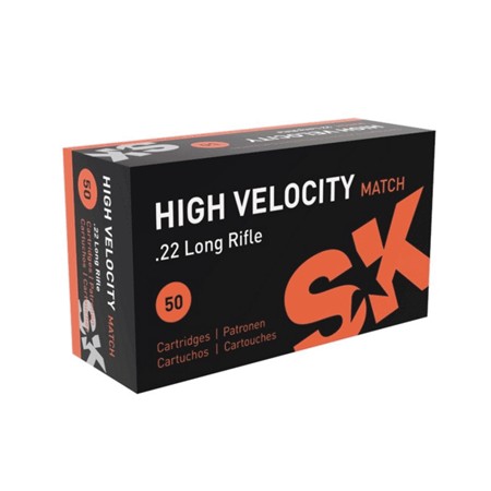Balle 22Lr Sk High Velocity Match - Calibre 22 Long Rifle