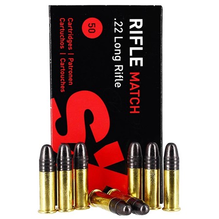 Balle 22Lr Sk Rifle Match - 40Gr - Calibre 22 Long Rifle