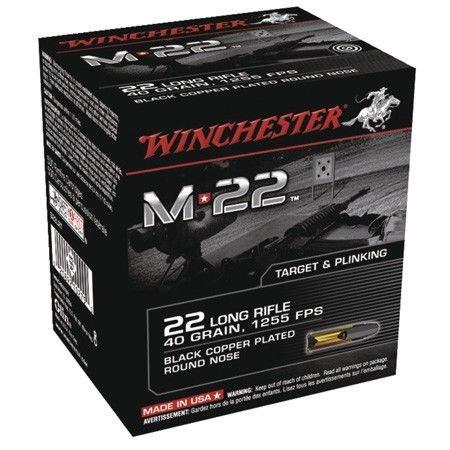 Balle 22Lr Winchester M22 - 40G - Calibre 22Lr
