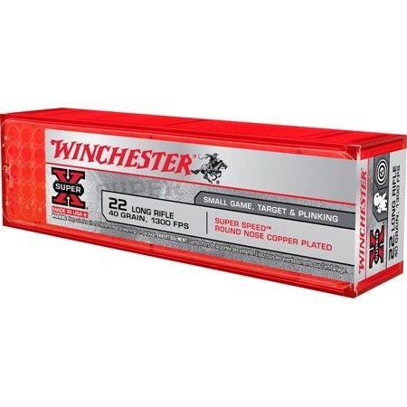Balle 22Lr Winchester Super-X Super Speed - 40Gr - Calibre 22 Long Rifle