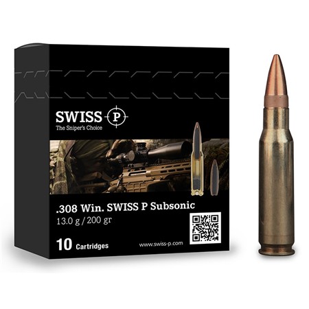 Balle De Chasse Brenneke Subsonic Bthp - 200Gr - Calibre 308 Winchester