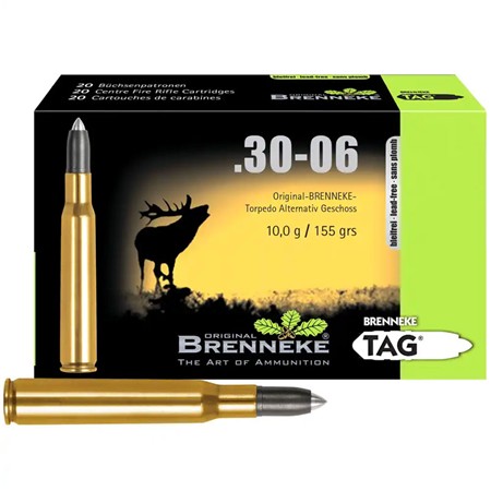 Balle De Chasse Brenneke Tag - 155Gr - Calibre 30-06 Springfield