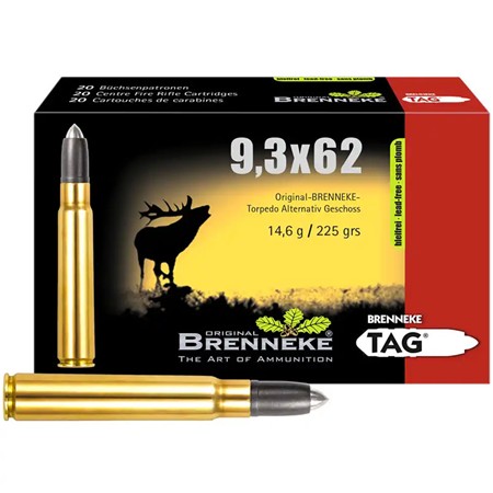 Balle De Chasse Brenneke Tag - 225Gr - Calibre 9.3X65