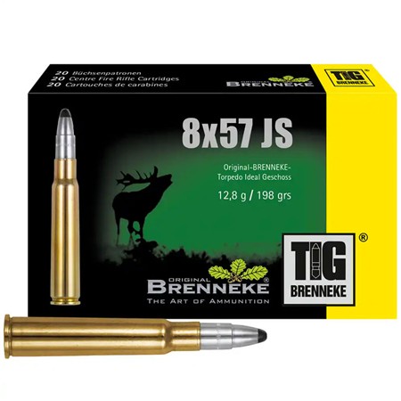 Balle De Chasse Brenneke Tig - 198Gr - Calibre 8X57 Js