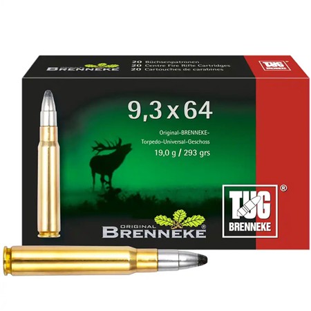 Balle De Chasse Brenneke Tug - 293Gr - Calibre 9.3X64