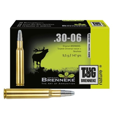 Balle De Chasse Brenneke Tug Nature - 147Gr - Calibre 30-06 Springfield