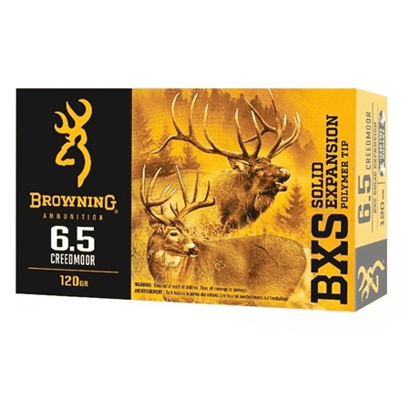 Balle De Chasse Browning Bxs - 120Gr - Calibre 6.5 Creedmoor
