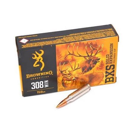 Balle De Chasse Browning Bxs - 150Gr - Calibre 308 Win