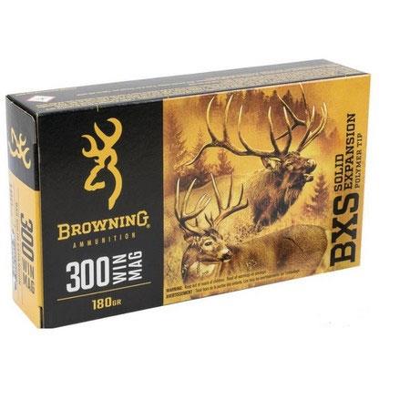 Balle De Chasse Browning Bxs - 180Gr - Calibre 300 Win Mag