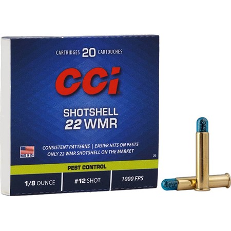 Balle De Chasse Cci Shotshell - 52Gr - Calibre 22 Magnum