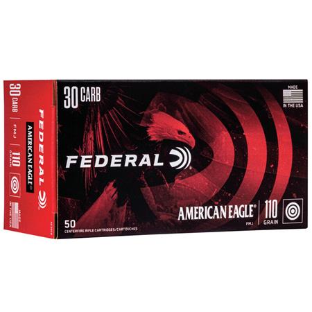 Balle De Chasse Federal American Eagle Fmj - 110Gr - Calibre 30