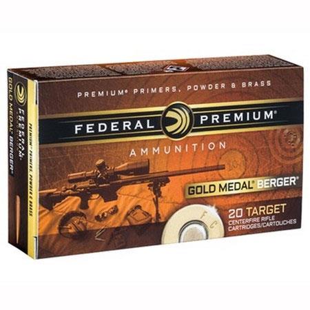 Balle De Chasse Federal Berger Gold Medal - 185G - 308 Win