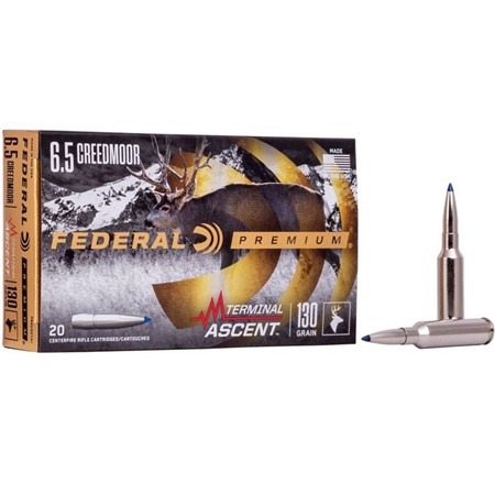 Balle De Chasse Federal Terminal Ascent - 130Gr - Calibre 6.5 Creedmoor