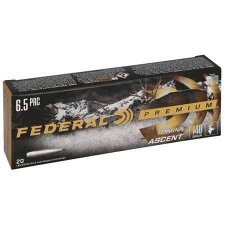 Balle De Chasse Federal Terminal Ascent - 140Gr - Calibre 6.5Mm Prc