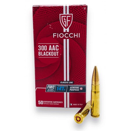 Balle De Chasse Fiocchi Subsonique - 147Gr - Calibre 300 Aac Blackout