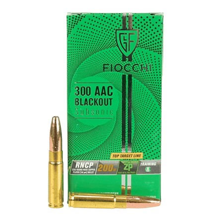 Balle De Chasse Fiocchi Subsonique - 200Gr - Calibre 300 Aac Blackout