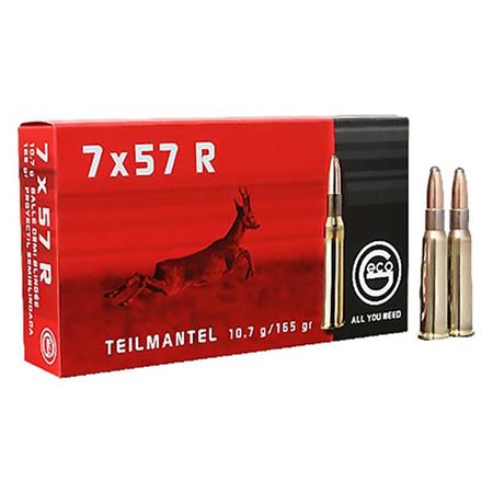 BALLE DE CHASSE GECO DEMI BLINDEE - 165GR - CALIBRE 7X57 R