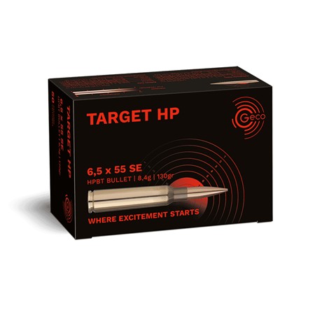 Balle De Chasse Geco Target Hp - 130Gr - Calibre 6.5 Creedmoor