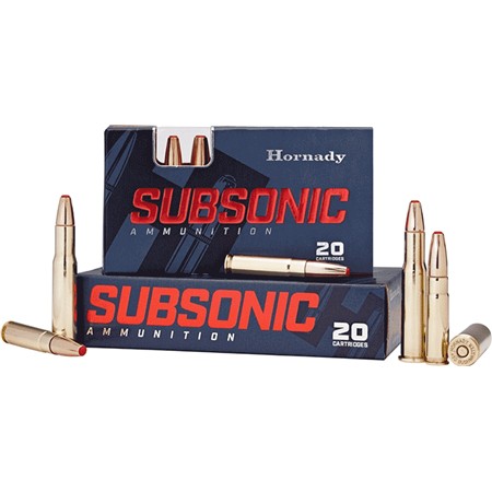Balle De Chasse Hornady Subsonic - 190Gr - Calibre 300 Aac Blackout