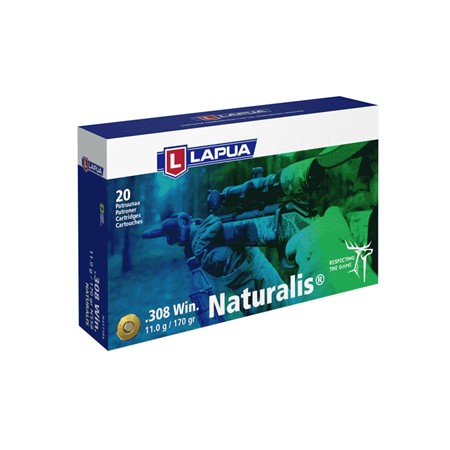 Balle De Chasse Lapua Naturalis - 170Gr - Calibre 308 Winchester