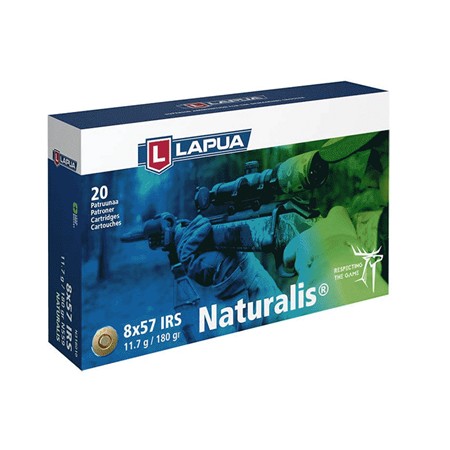 Balle De Chasse Lapua Naturalis - 180Gr - Calibre 8X57 Jrs