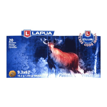 Balle De Chasse Lapua Naturalis - 250Gr - Calibre 9.3X62