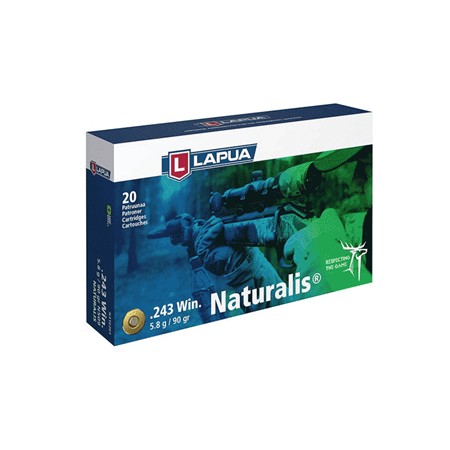 Balle De Chasse Lapua Naturalis - 90Gr - Calibre 243 Winchester