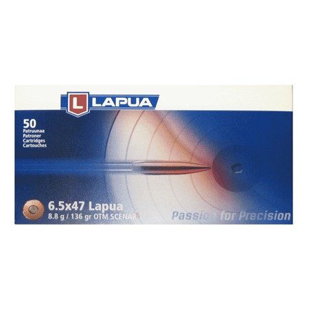 Balle De Chasse Lapua Scenar L - 136Gr - Calibre 6.5X47 Lapua