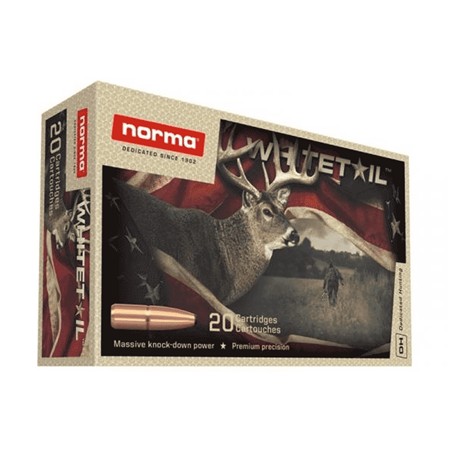 Balle De Chasse Norma Ctg Whitetail - 100Gr - Calibre 243 Winchester