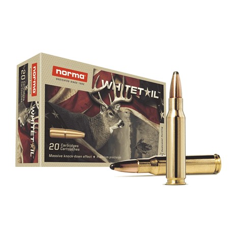 Balle De Chasse Norma Ctg Whitetail - 180Gr - Calibre 30-06 Springfield