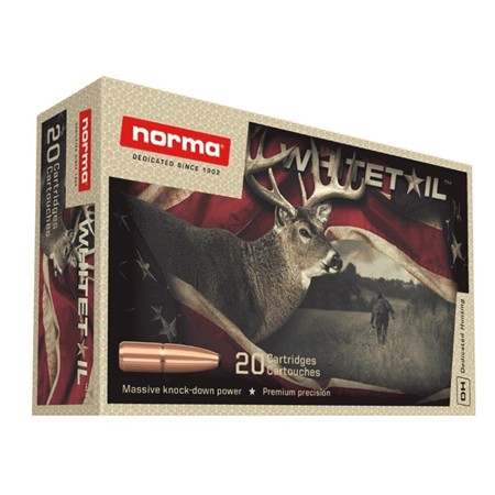 Balle De Chasse Norma Ctg Whitetail - 180Gr - Calibre 308 Winchester