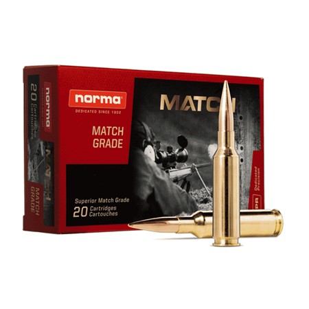 Balle De Chasse Norma Hpbt - 130Gr - Calibre 6.5 Creedmoor