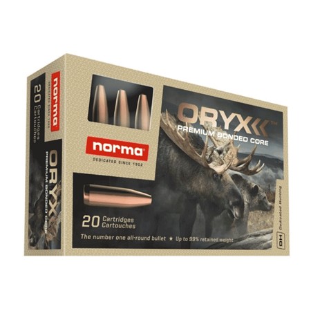 Balle De Chasse Norma Oryx - 150Gr - Calibre 270 Weatherby Magnum
