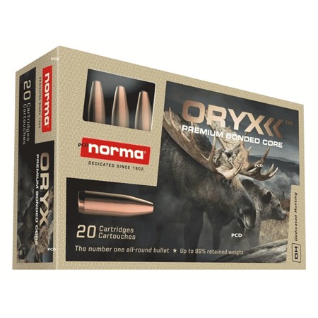 Balle De Chasse Norma Oryx - 156Gr - Calibre 7Mm Weatherby Magnum