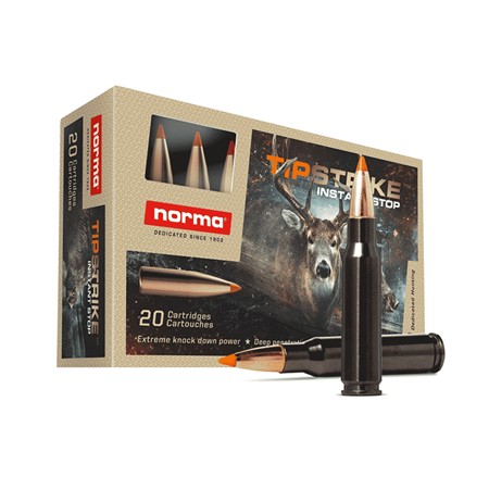 Balle De Chasse Norma Tipstrike Silencer - 170Gr - Calibre 308 Winchester