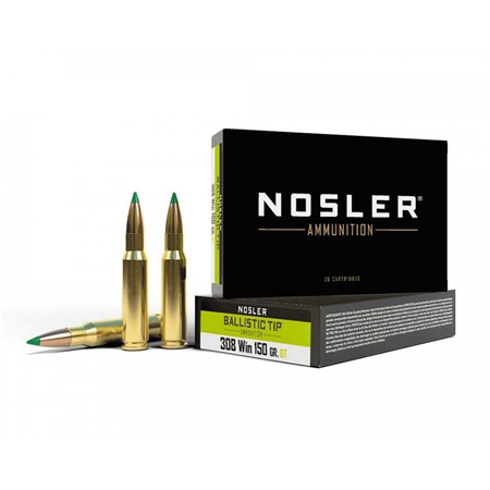 Balle De Chasse Nosler Bta - 150Gr - Calibre 308 Winchester