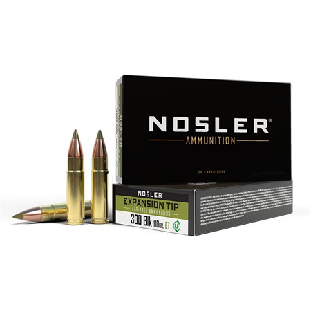 Balle De Chasse Nosler Eta Sp E-Tip - 110Gr - Calibre 300 Aac Blackout