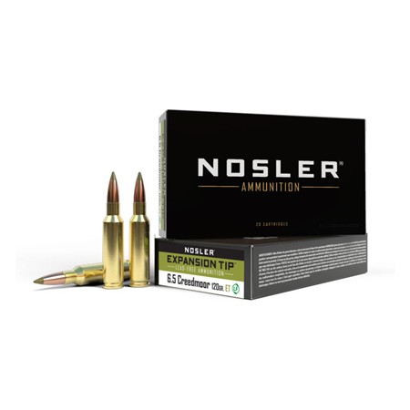 Balle De Chasse Nosler Eta Sp E-Tip - 120Gr - Calibre 6.5 Creedmoor